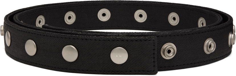 Pojasevi Rick Owens Rick Owens DRKSHDW Hollywood Snaps Belt Crna | DA01E3441 BWES2
