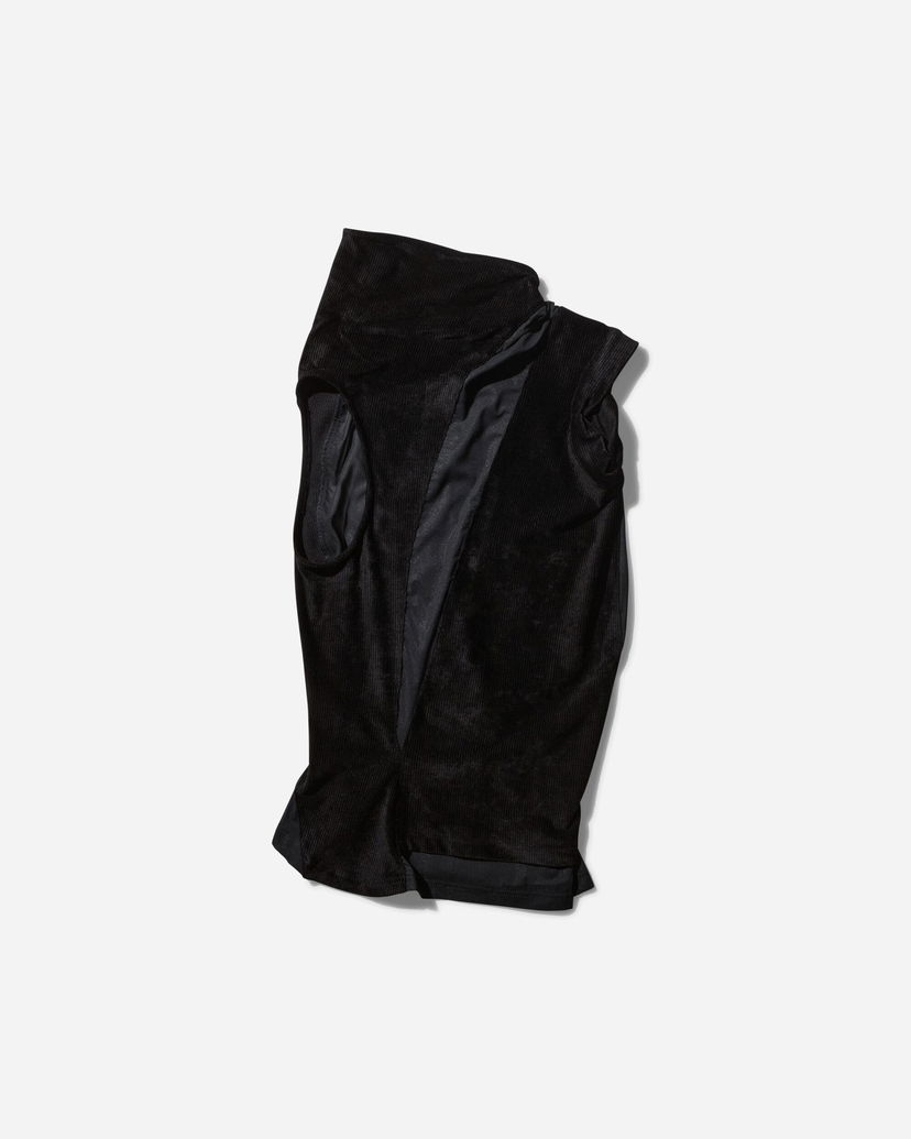 Majica bez rukava KIKO KOSTADINOV Panelled Top Crna | KKWAW24TP08 61