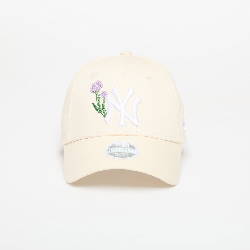 Kapa New Era New Era New York Yankees Beaded 9FORTY Adjustable Cap Bež | 60667492