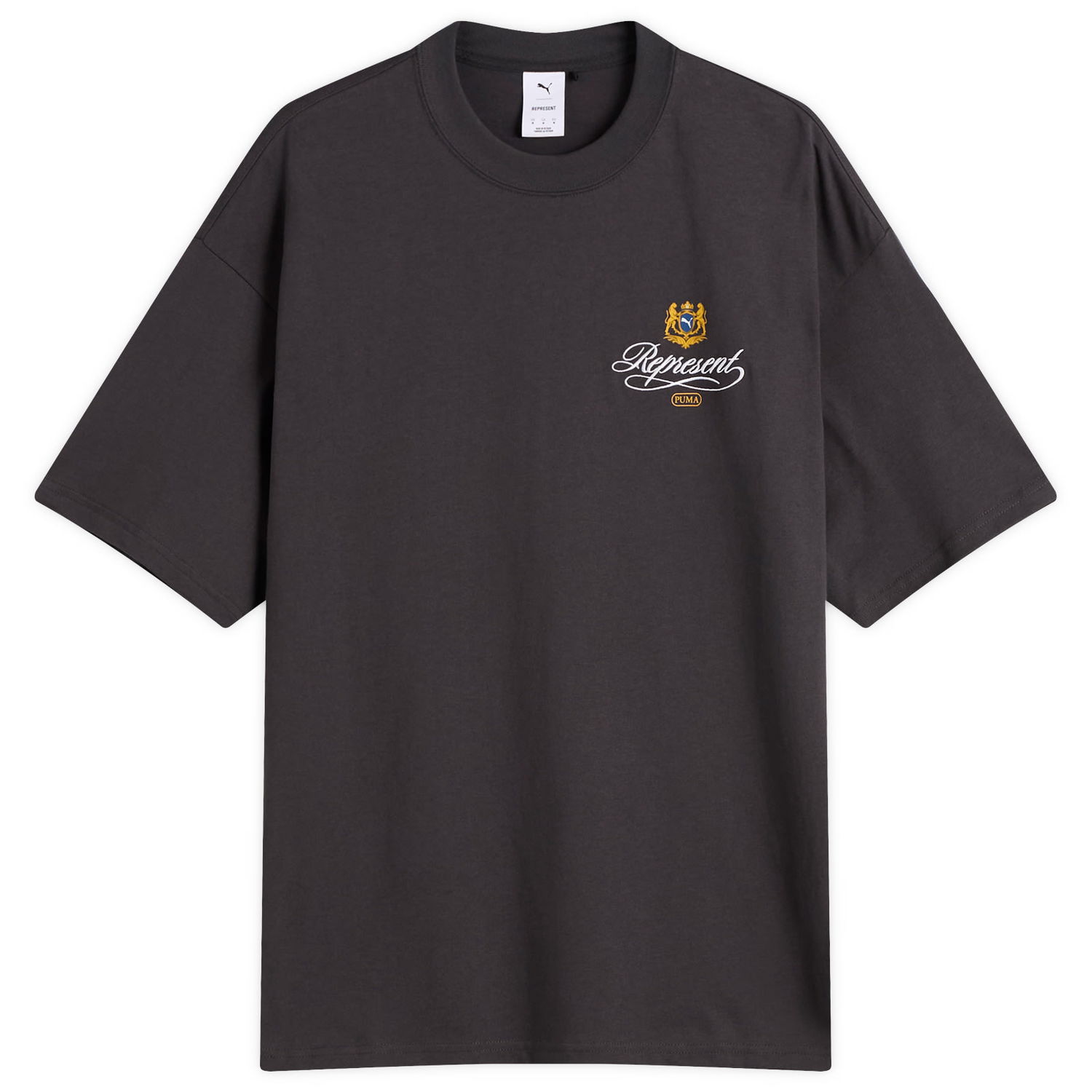 Majica kratkih rukava Puma REPRESENT Graphic T-Shirt Siva | 632544-97, 0