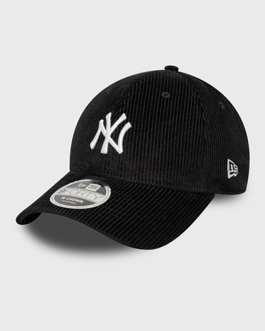 Kapa New Era New Era New York Yankees 9FORTY Corduroy Baseball Cap Crna | 60691062, 3