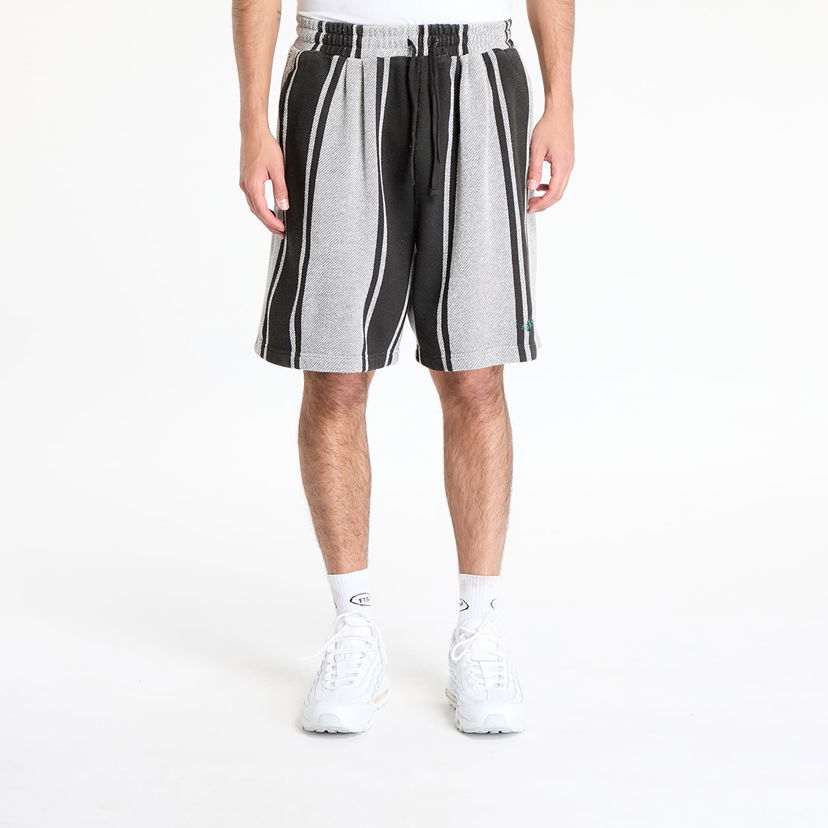 Kratke hlače Pleasures PLEASURES Rug Wide Shorts Višebojno | P25SU028 BLACK