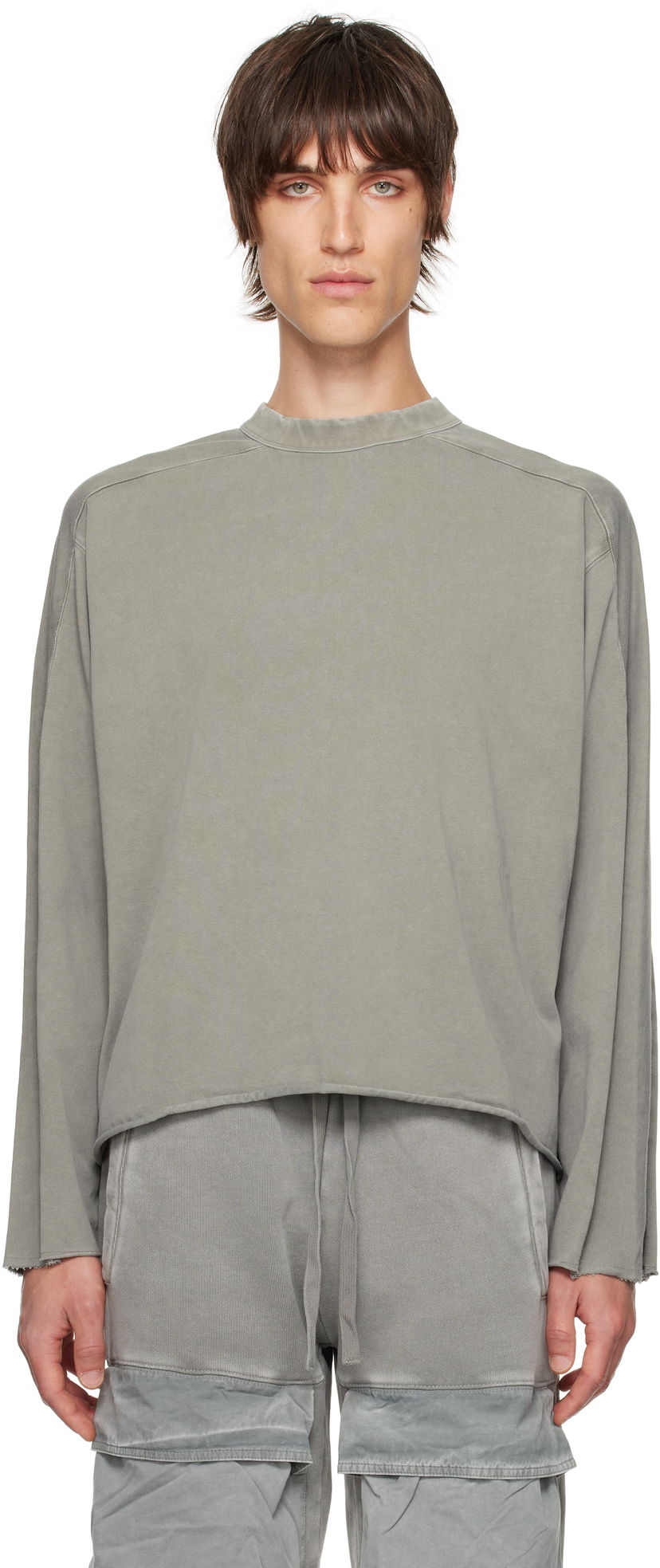 Majica kratkih rukava Entire Studios Long Sleeve T-Shirt Siva | ES2486RH