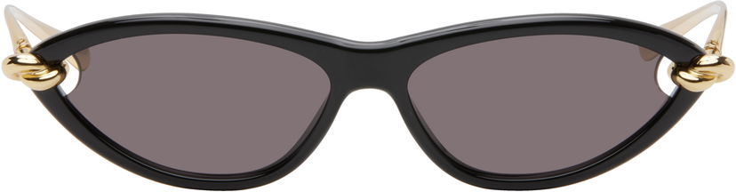 Sunčane naočale Bottega Veneta Knot Cat Eye Sunglasses Crna | BV1390S-001