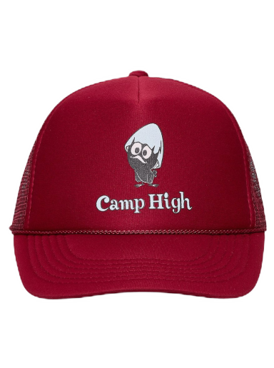 Kapa Camp High Egg Guy Cap Tamnocrvena | CHEGGCAP BURGUNDY