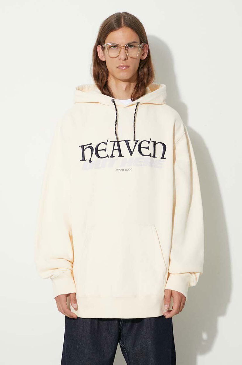 Dukserice WOOD WOOD Zeus Heaven Hoodie Bež | 12335603.2493