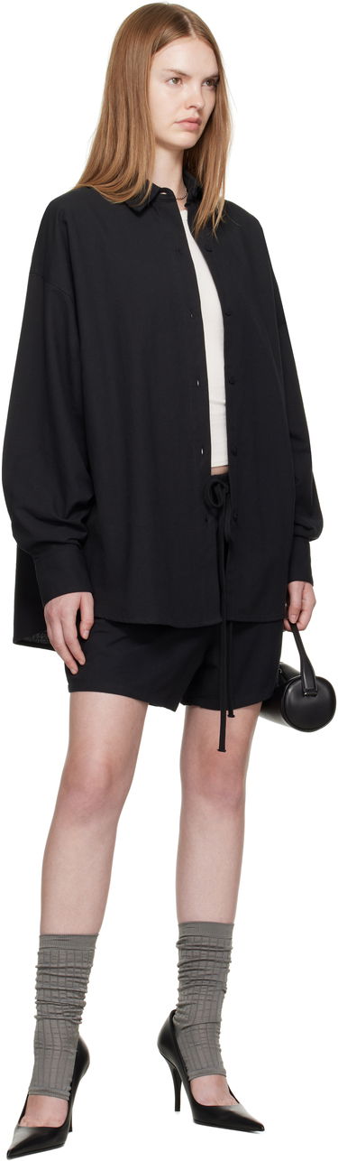 Košulja Fear of God Fear of God ESSENTIALS Relaxed Shirt Crna | 186SP255520FW, 3