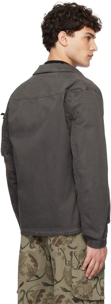 Jakna Stone Island Stone Island Organic Broken Twill 'OLD' Jacket Siva | K1S15 1200003 S0004, 2