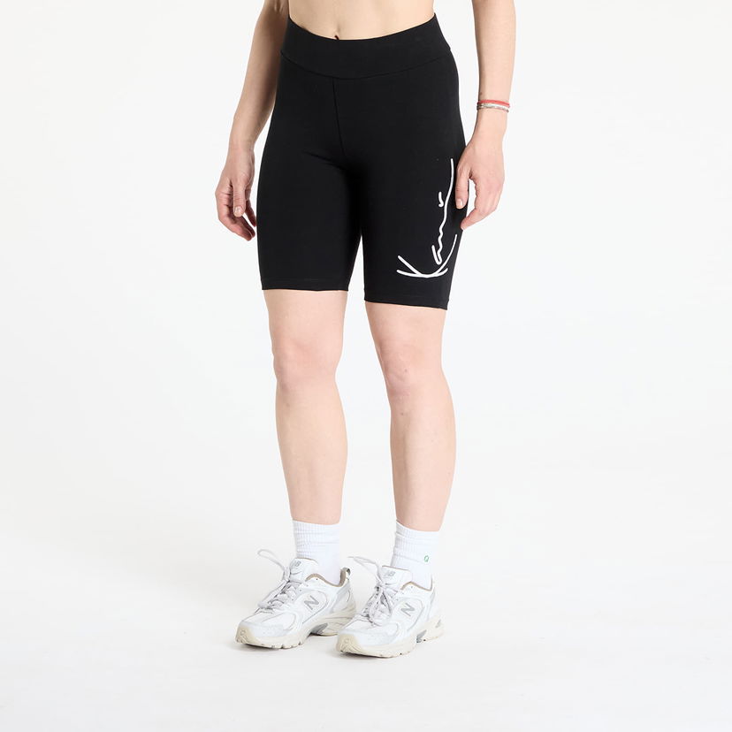Kratke hlače Karl Kani Karl Kani Signature Essential Cycling Shorts Crna | 61040008