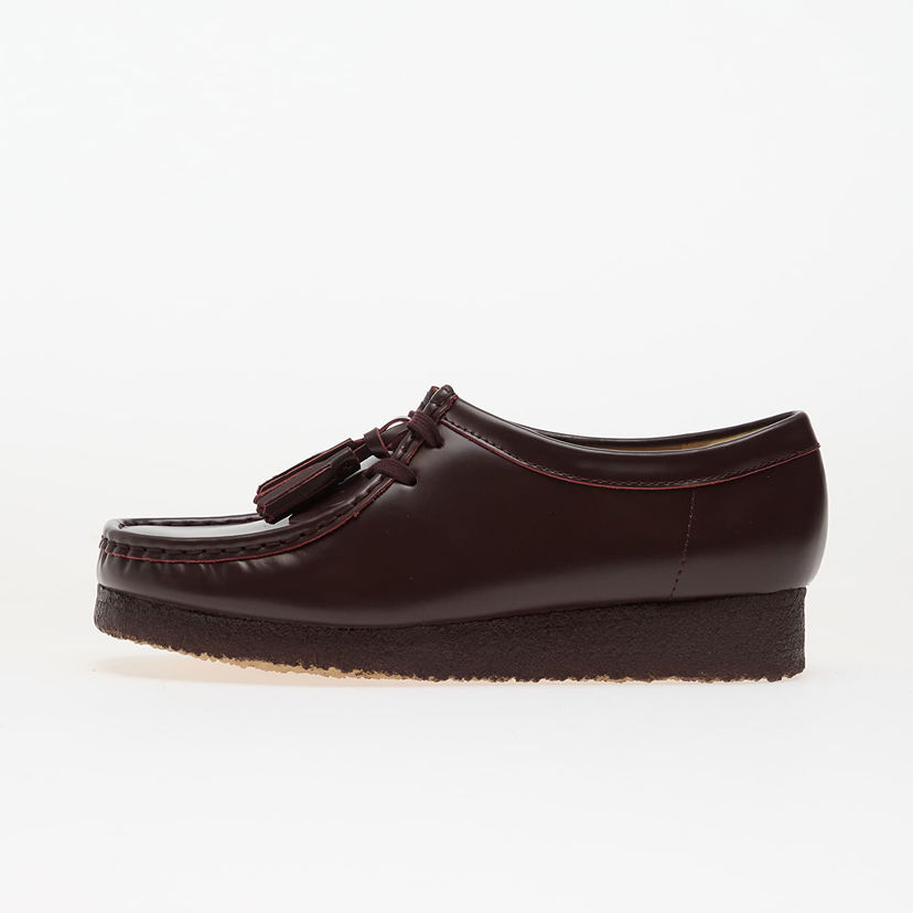 Tenisice i cipele Clarks Originals Wallabee Tassel Lea Tamnocrvena | 261827444