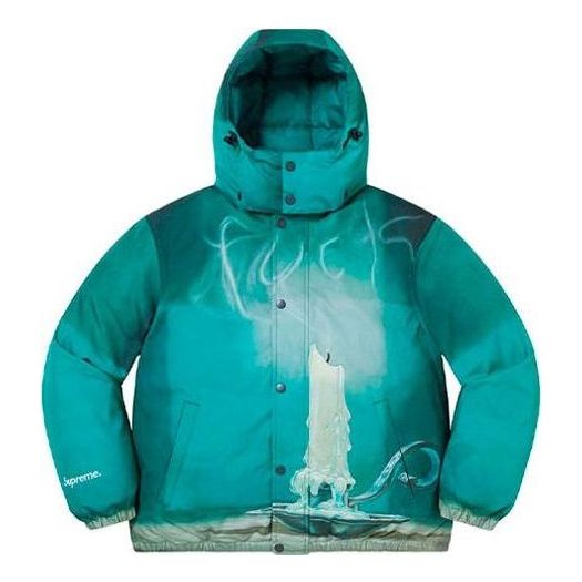 Pernata jakna Supreme Down Jacket Zelena | SUP-SS21-422