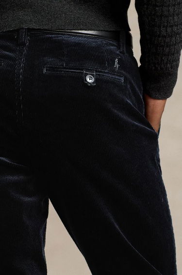 Hlače Polo by Ralph Lauren Corduroy Pants Siva | 710884820, 3