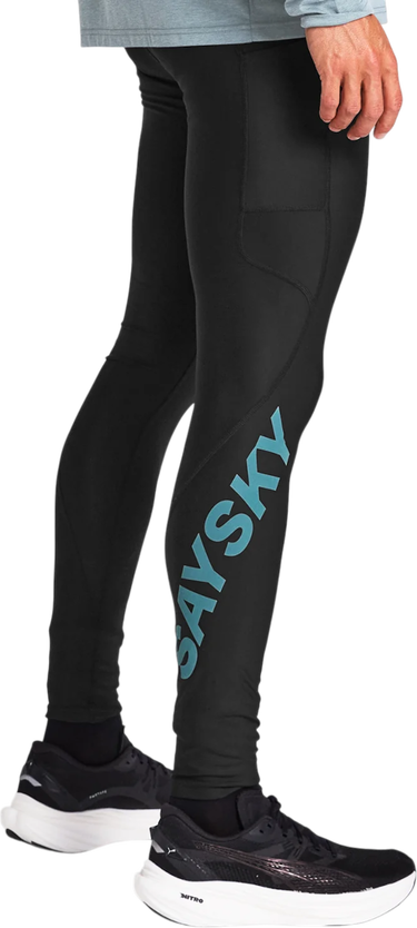 Čarape Saysky Logo Motion+ Long Tights Crna | omrlt51c901-omrlt51c901, 0