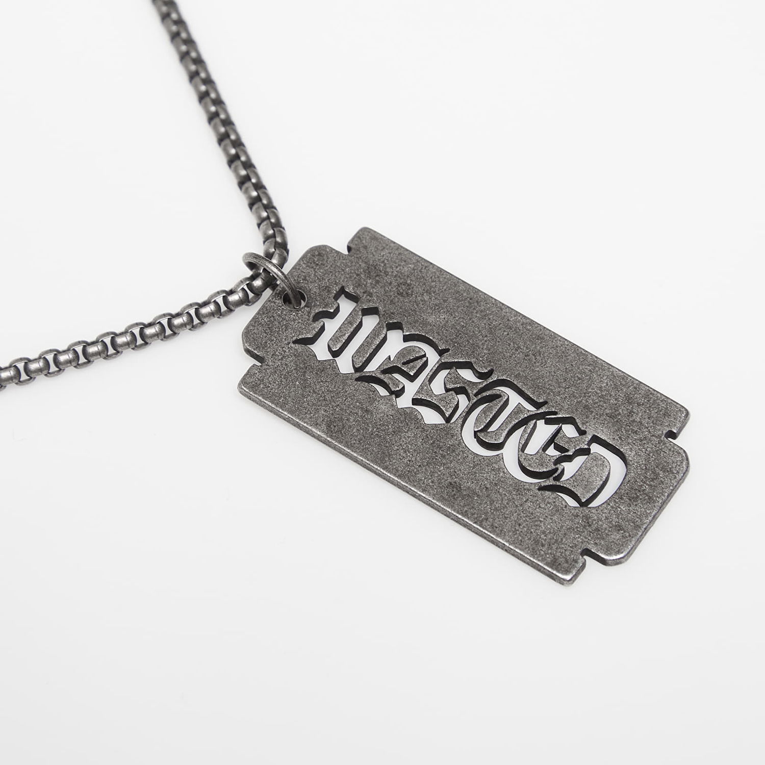 Ogrlica Wasted Paris U Sharp Razor Blade Necklace Universal Siva | WP_000313, 1