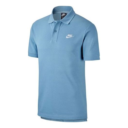 Polo majica Nike Sportswear Short Sleeve Polo Plava | CJ4457-424