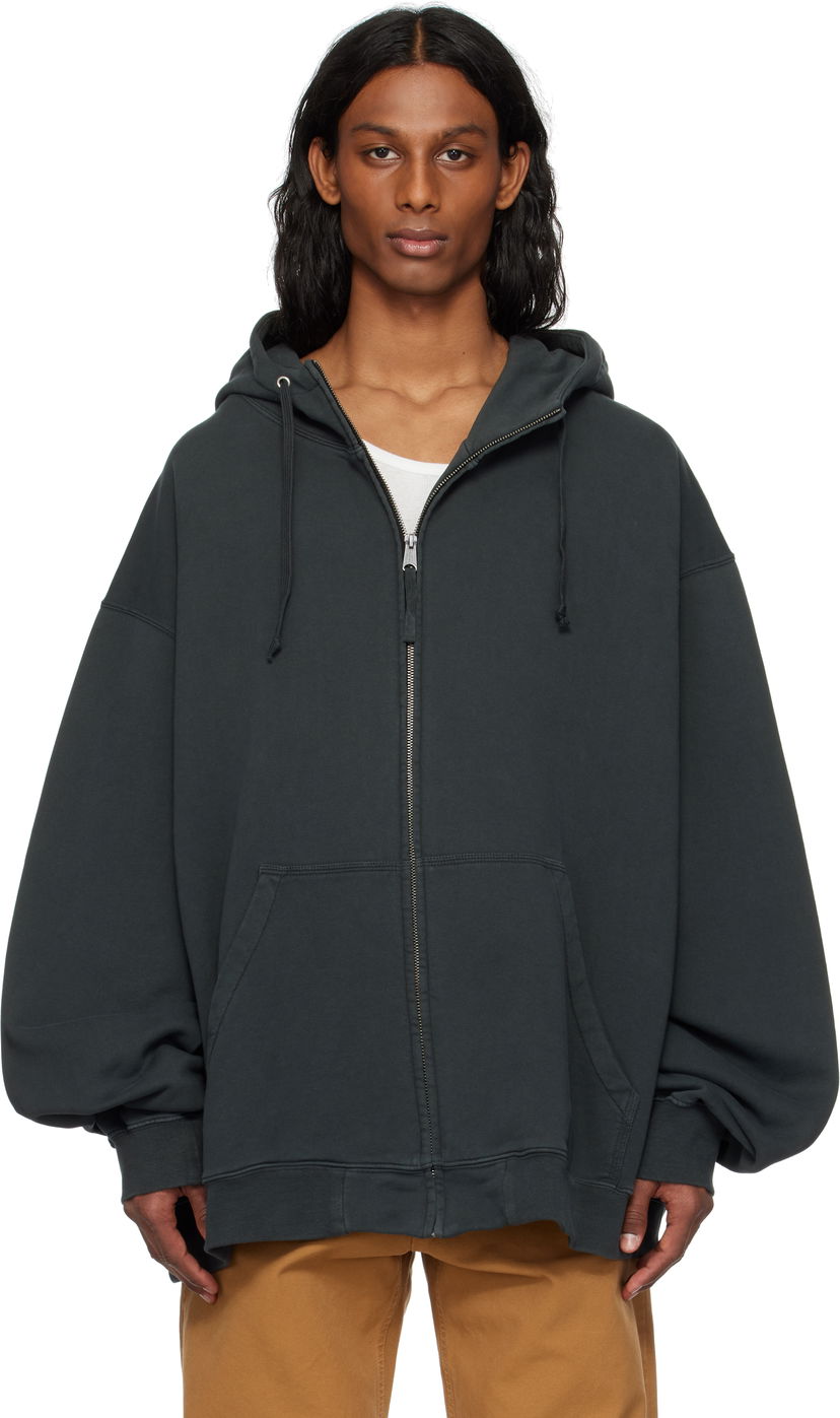 Dukserice Maison Margiela Maison Margiela Numeric Zip-Up Hoodie Zelena | S50HG0049 M25017