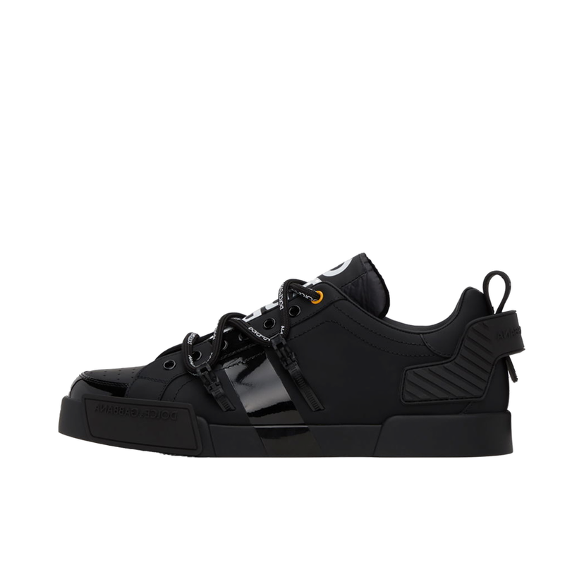 Tenisice i cipele Dolce & Gabbana Black Portofino Sneakers Crna | CS1783AJ986
