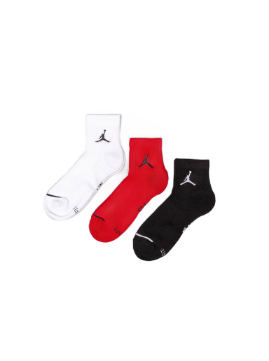 Donje rublje i čarape Jordan Ankle Socks 3-Pack Višebojno | SX5544-011