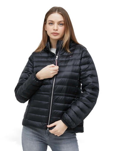 Pernata jakna Tommy Hilfiger Puffer Jacket Crna | WW0WW37264.PPYX