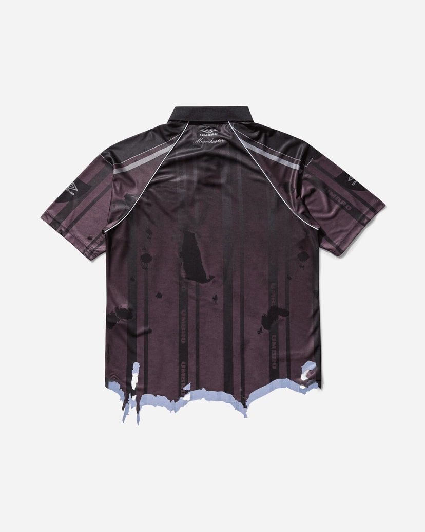 Polo majica Umbro Distressed Spycam Polo Ljubičasta | UBMW0355FA225 PLE0004