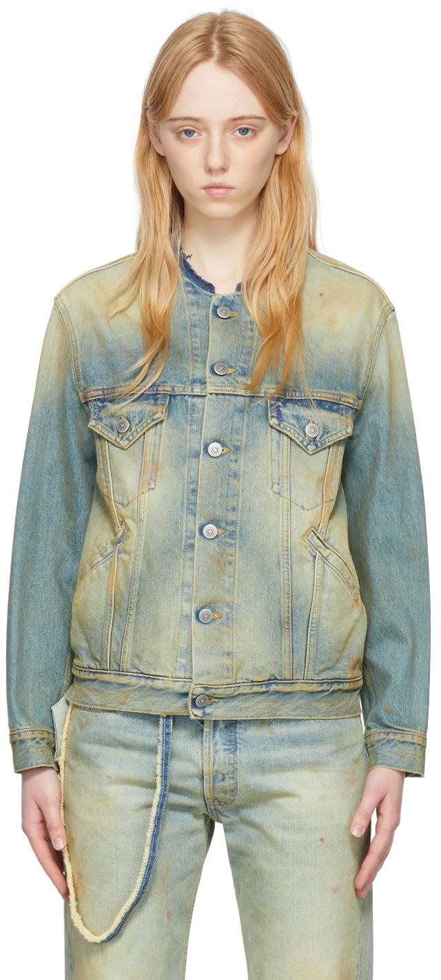 Jakna Maison Margiela Denim Jacket Plava | S30AM0547 S30561