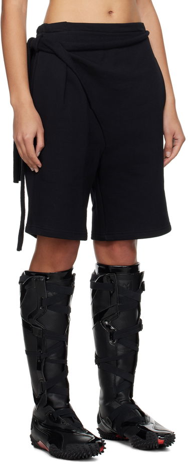 Kratke hlače Ottolinger Ottolinger Wrap Shorts Crna | 1503701, 4