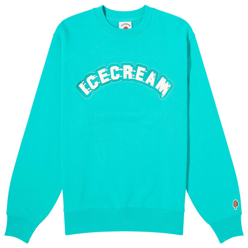 Džemper BBC IceCream Drippy Sweatshirt, Size Small Tirkiz | IC24224-BL