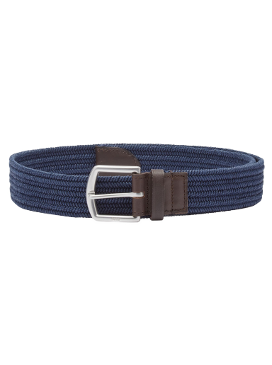 Pojasevi Polo by Ralph Lauren Woven Stretch Belt Navy Tamnoplava | 405666041002