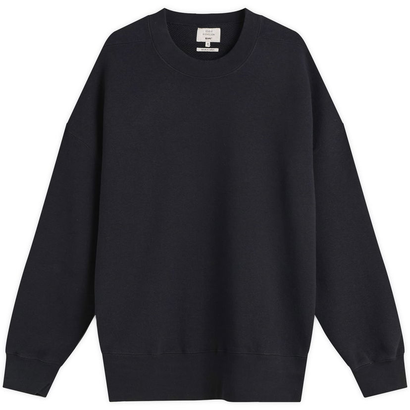 Dukserice Studio Nicholson Studio Nicholson x Beams Plus Golightly Jersey Sweatshirt Crna | BPSN1301-79