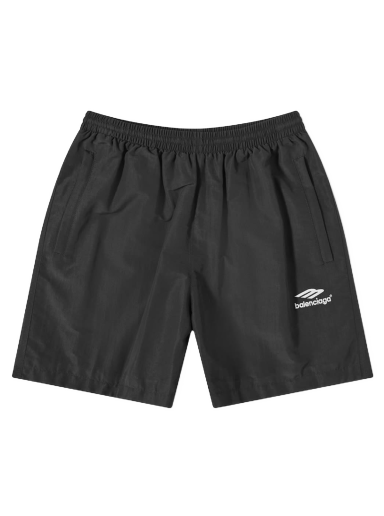 Kratke hlače Balenciaga Tracksuit Short Crna | 704717-TKO48-1000
