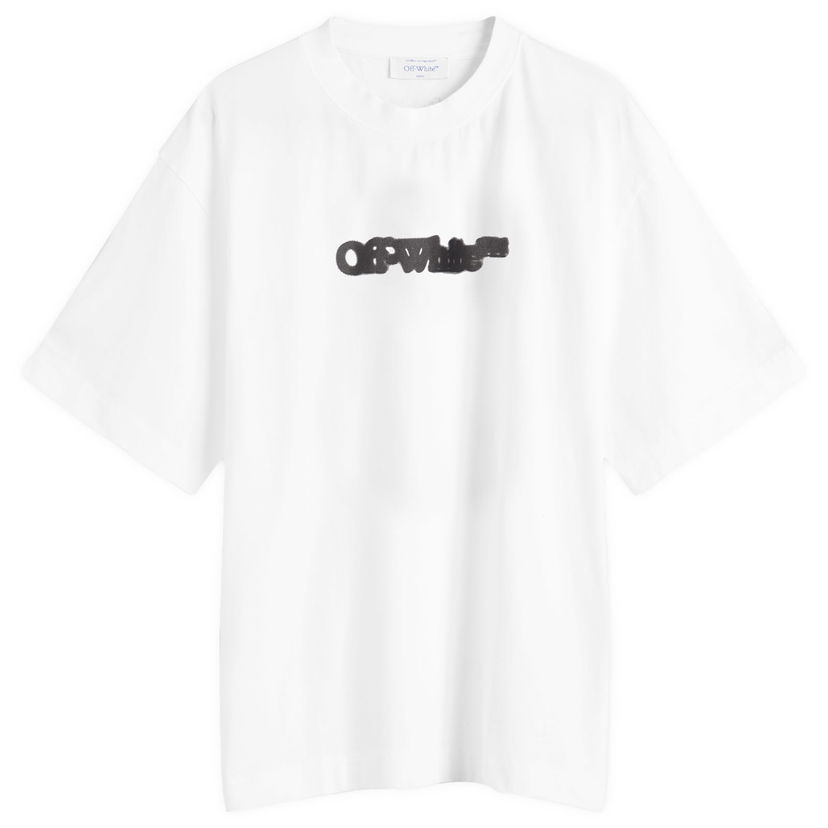 Majica kratkih rukava Off-White Slim Fit T-Shirt with Logo Print, Size Large Bijela | OMAA027S25JER00B0110