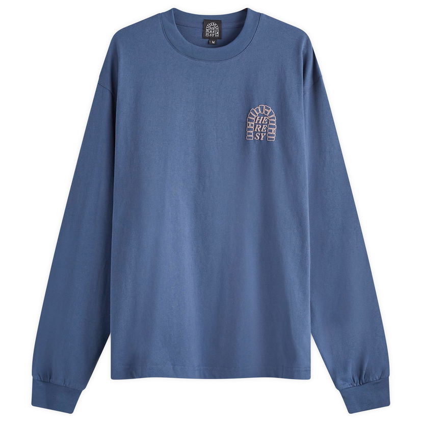 Majica kratkih rukava Heresy Arch Logo Long Sleeve T-Shirt Tamnoplava | HAW24-T09N