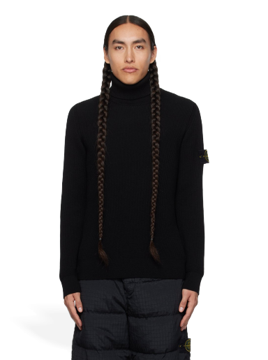 Džemper Stone Island Patch Crna | 7915552C2