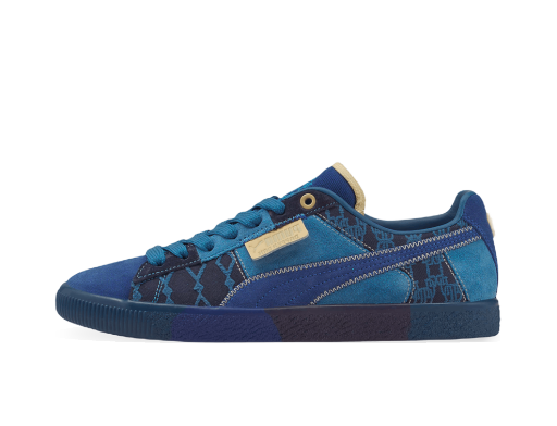 Tenisice i cipele Puma Dapper Dan x Clyde Vintage Pre Game Runway "Blazing Blue" Plava | 392082-01