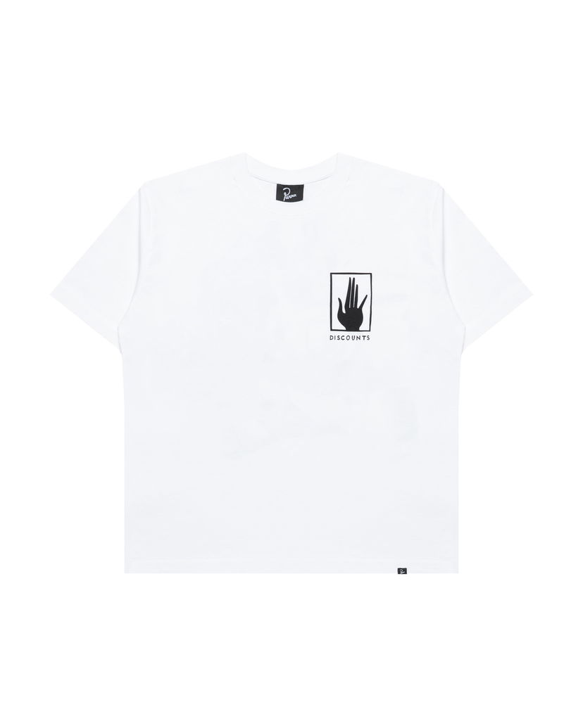 Majica kratkih rukava By Parra Parra Yoga Discounts T-Shirt Bijela | 53405