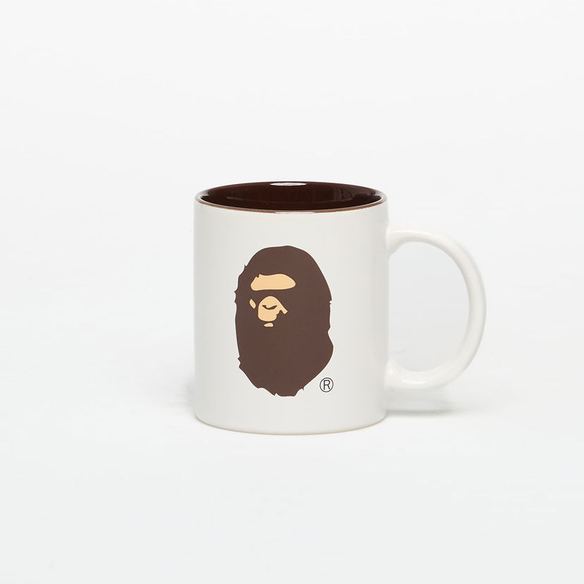 Kolekcionarsko BAPE Bape Head Mug Bijela | 001KAL801011MWHT