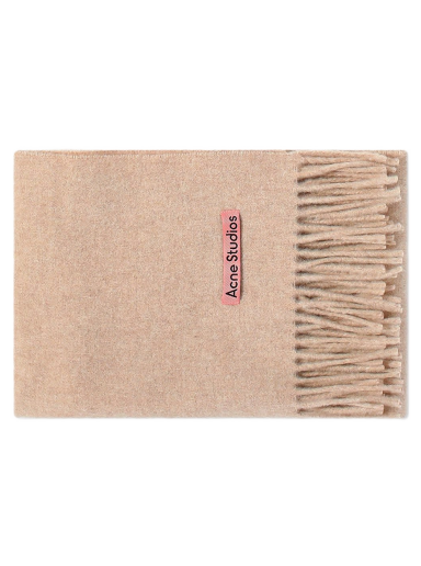 Šal Acne Studios Canada Narrow New Scarf Oatmeal Melange Bež | CA0210-633