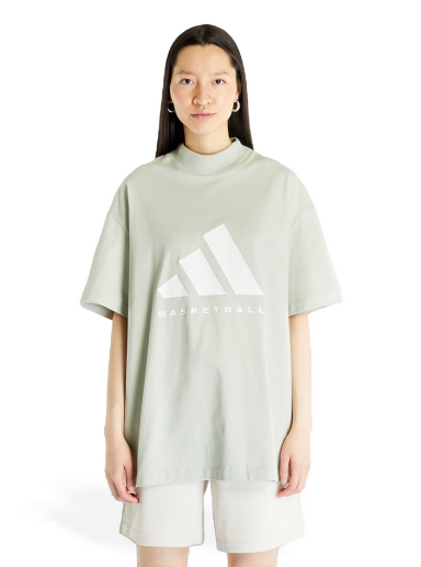Majica kratkih rukava adidas Originals Basketball Tee UNISEX "Halo Green" Zelena | IA3446