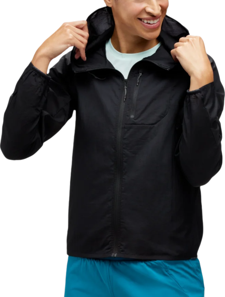 Vjetrovka Hoka One One Skyflow Jacket Crna | 1141671-blk, 0