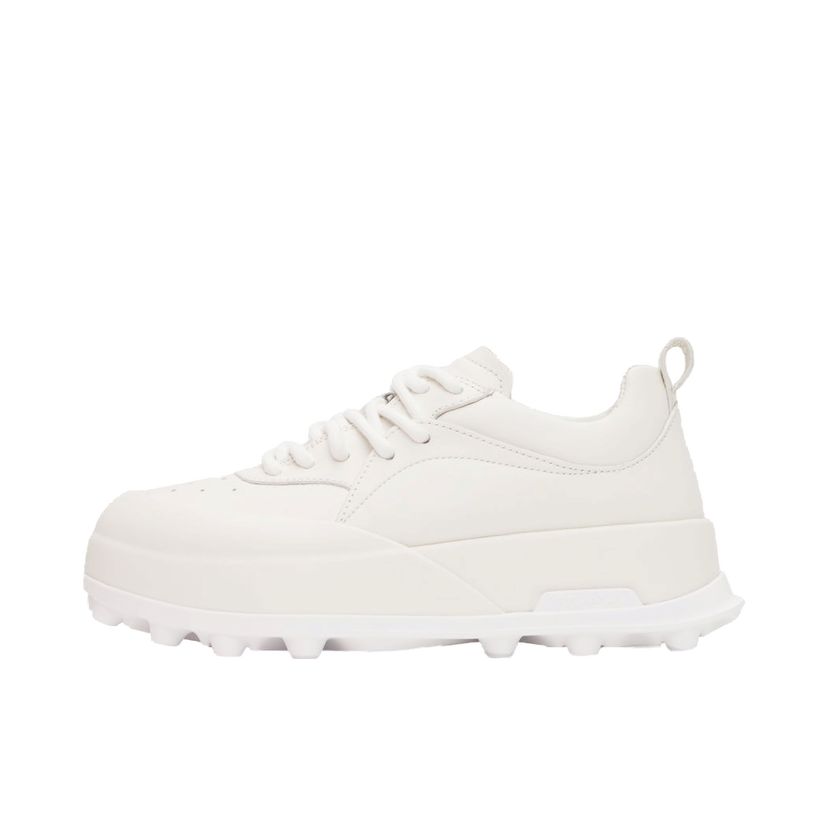 Tenisice i cipele Jil Sander Tonal Leather Sneakers "White Orb" W Bijela | J16WS0022_P6244