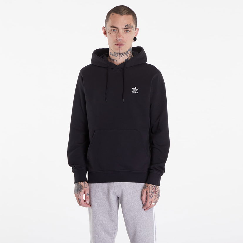 Dukserice adidas Originals Essentials Hoodie Black Crna | IW5789