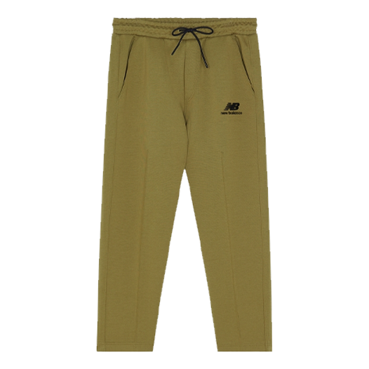 Trenirka New Balance Logo Cotton Pants Zelena | AMP13390-OV