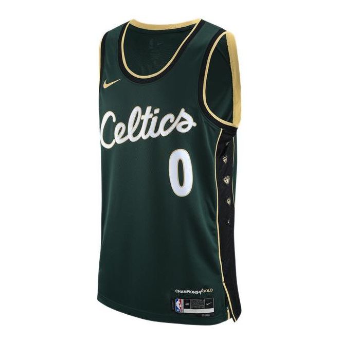 Dres Nike Boston Celtics Jayson Tatum 2022/23 City Edition Swingman Jersey Zelena | DO9586-332, 0