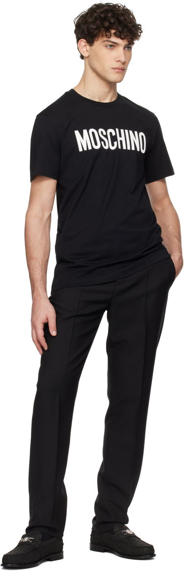 Majica kratkih rukava Moschino Moschino Institutional T-Shirt Crna | 251ZZA072002411555, 3