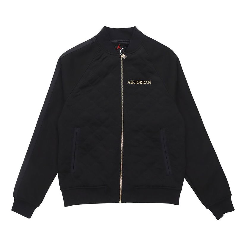 Bomber jakna Jordan Jordan Athleisure Stand Collar Jacket Crna | BQ5772-010