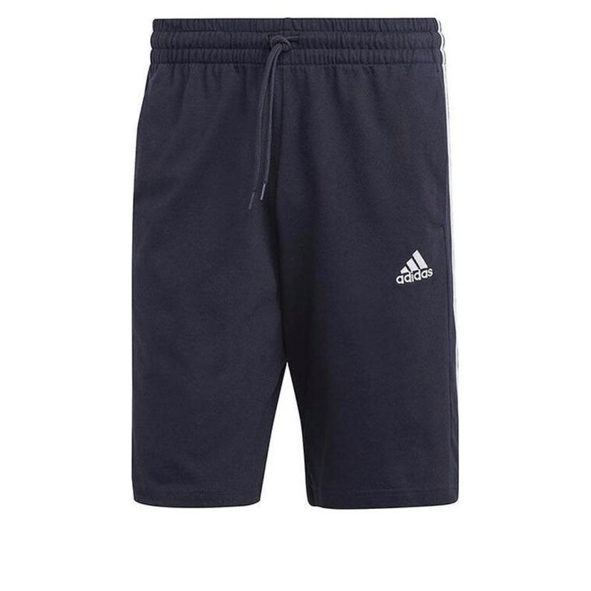 Kratke hlače adidas Originals Essentials Single Jersey 3-Stripes Shorts Tamnoplava | IC9383