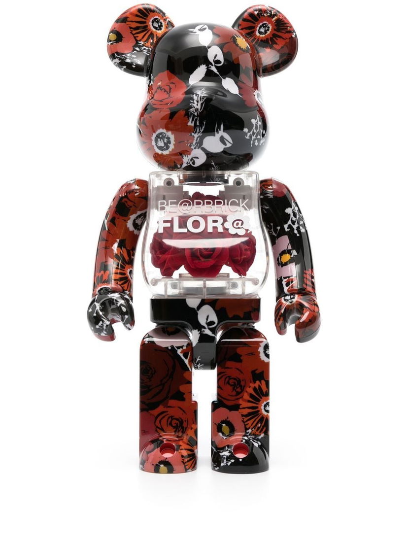 Kolekcionarsko Medicom Toy Be@rbrick Flor@ 400％ figure - Black Smeđa | 453095660209718033905
