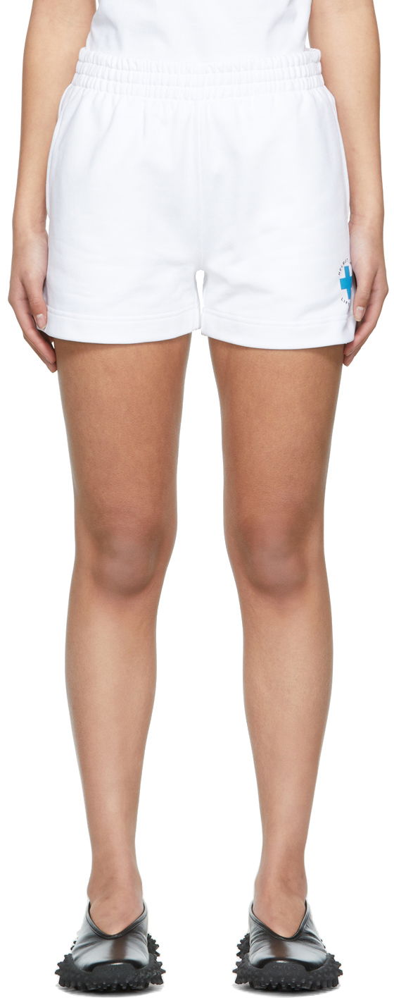 Kratke hlače Helmut Lang Lifeguard Shorts Bijela | M02HW205