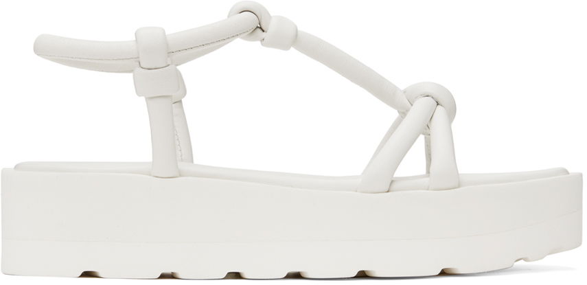 Tenisice i cipele Gianvito Rossi Marine Flat Sandals Bijela | G32246.05GOM.NAP, 0