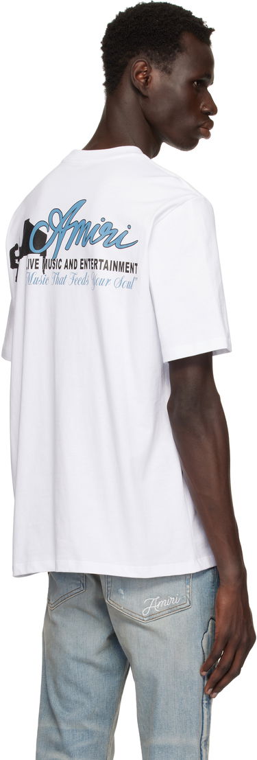 Majica kratkih rukava AMIRI Amiri Jazz Band Graphic T-Shirt Bijela | AMJYTE1167, 2